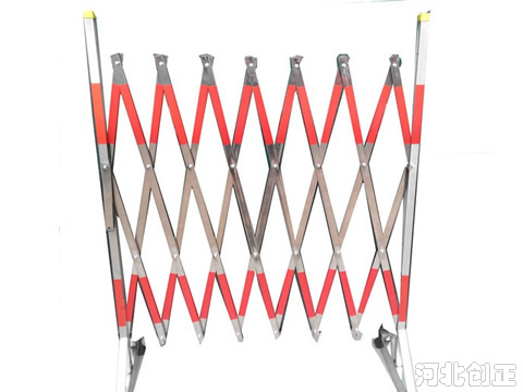 不銹鋼片式伸縮圍欄